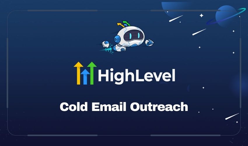 GoHighLevel cold email outreach - Featured Image