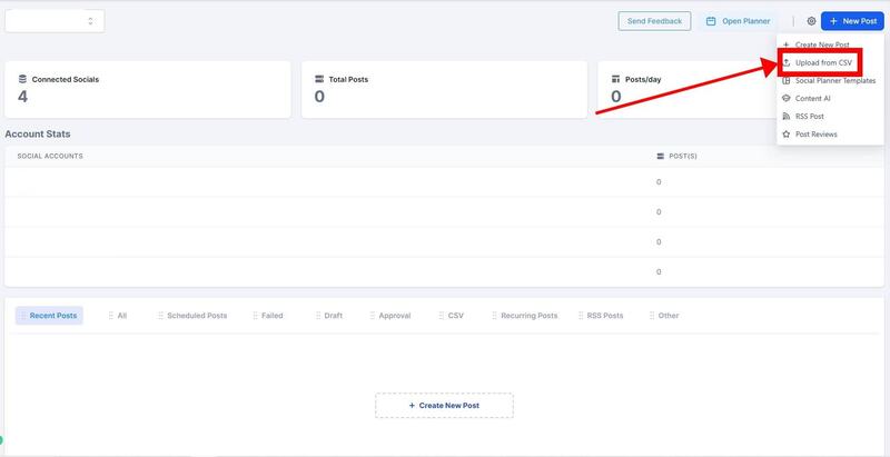 gohighlevel upload from csv